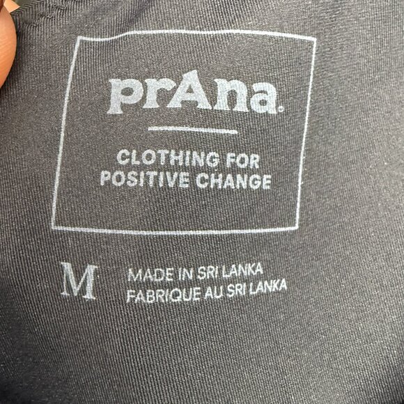 NWT Women's PRANA Sugar Shore Bikini Top Black | Size Medium - Picture 7 of 11